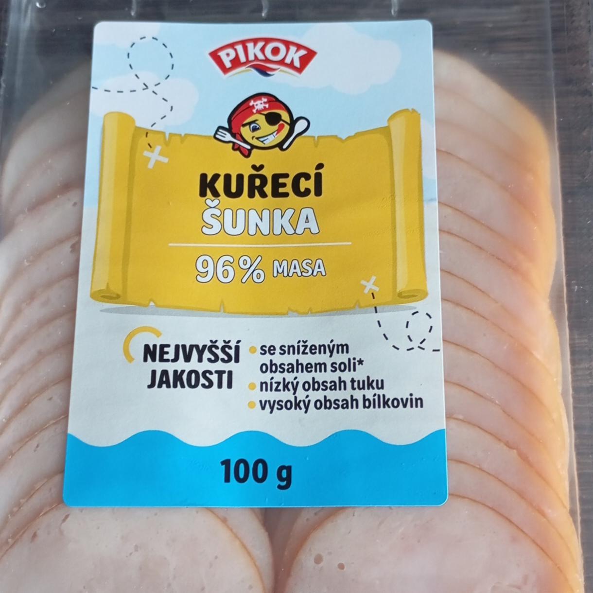 Fotografie - Kuřecí šunka 96% masa Pikok