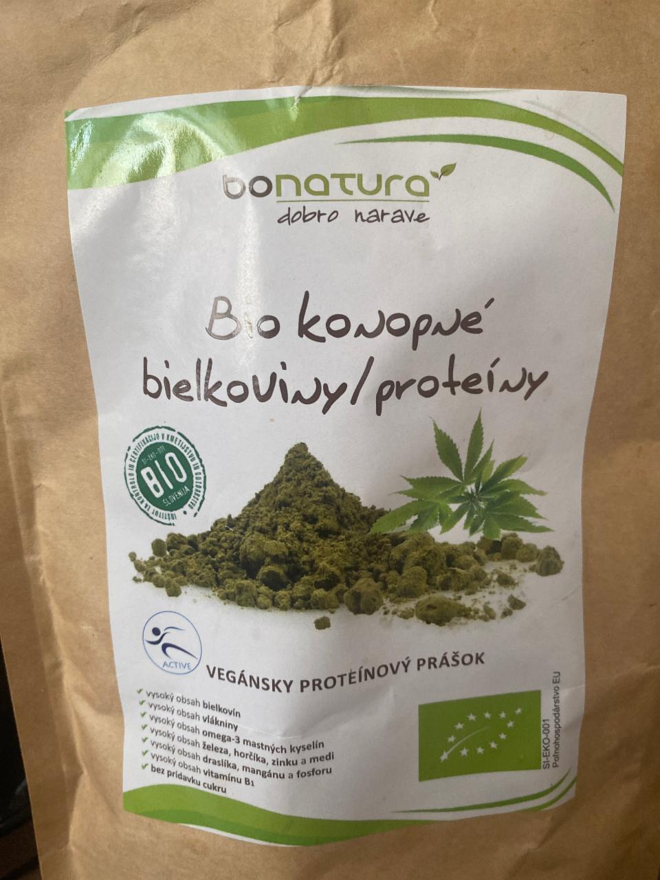 Fotografie - Bio konopné proteíny/ bielkoviny BoNatura