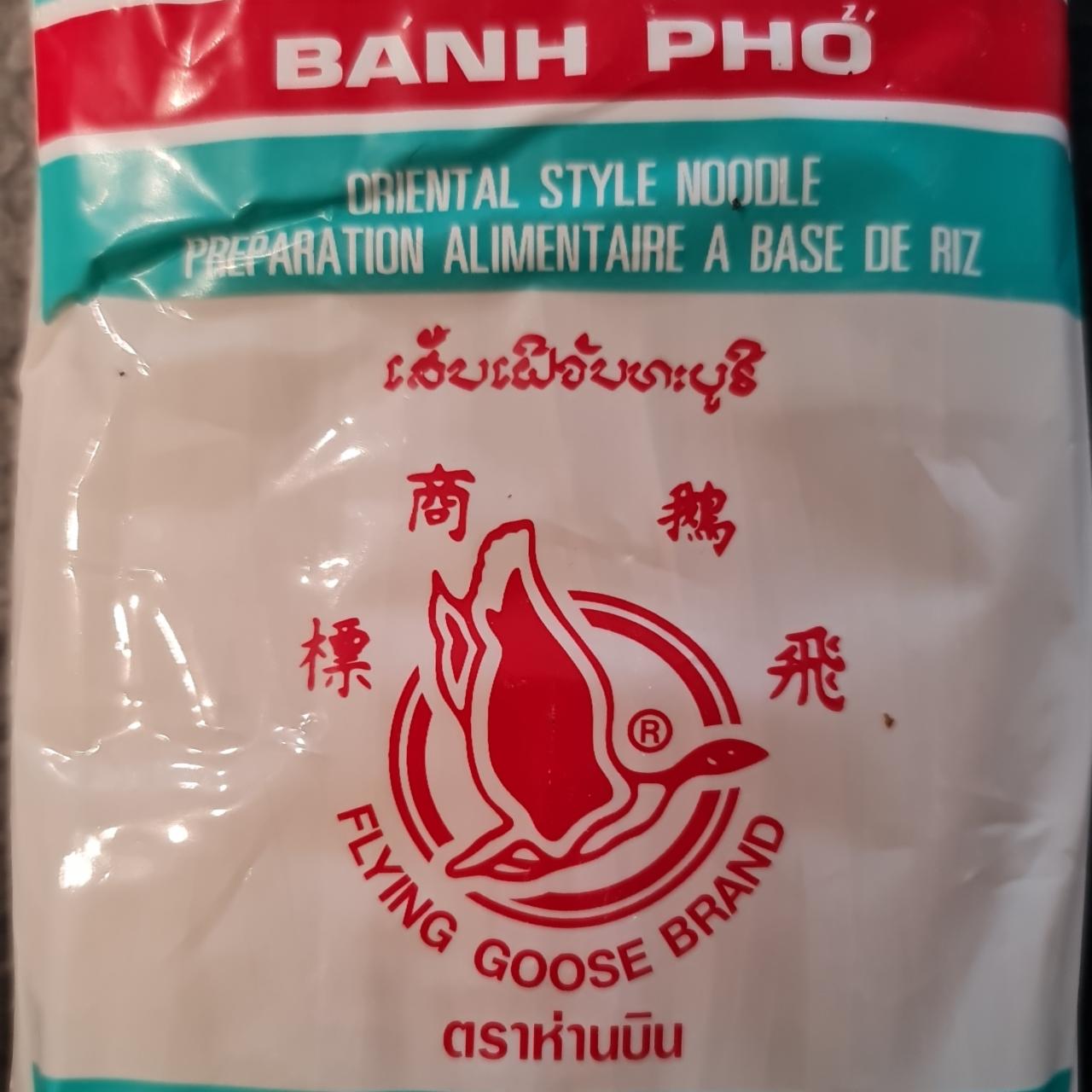 Fotografie - Bánh Phở oriental style noodles Flying goose brand