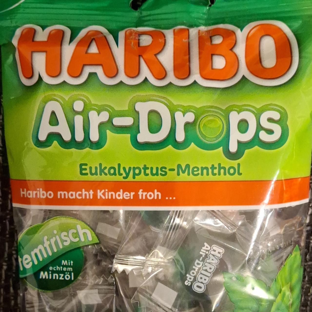 Fotografie - Air-drops eukalyptus-menthol Haribo