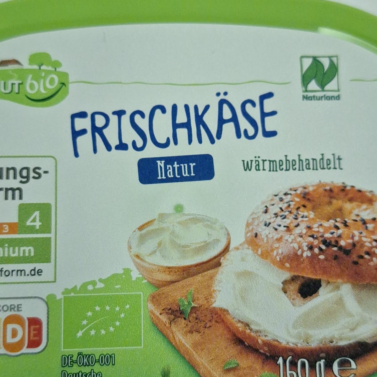 Fotografie - Frischkäse natur GutBio