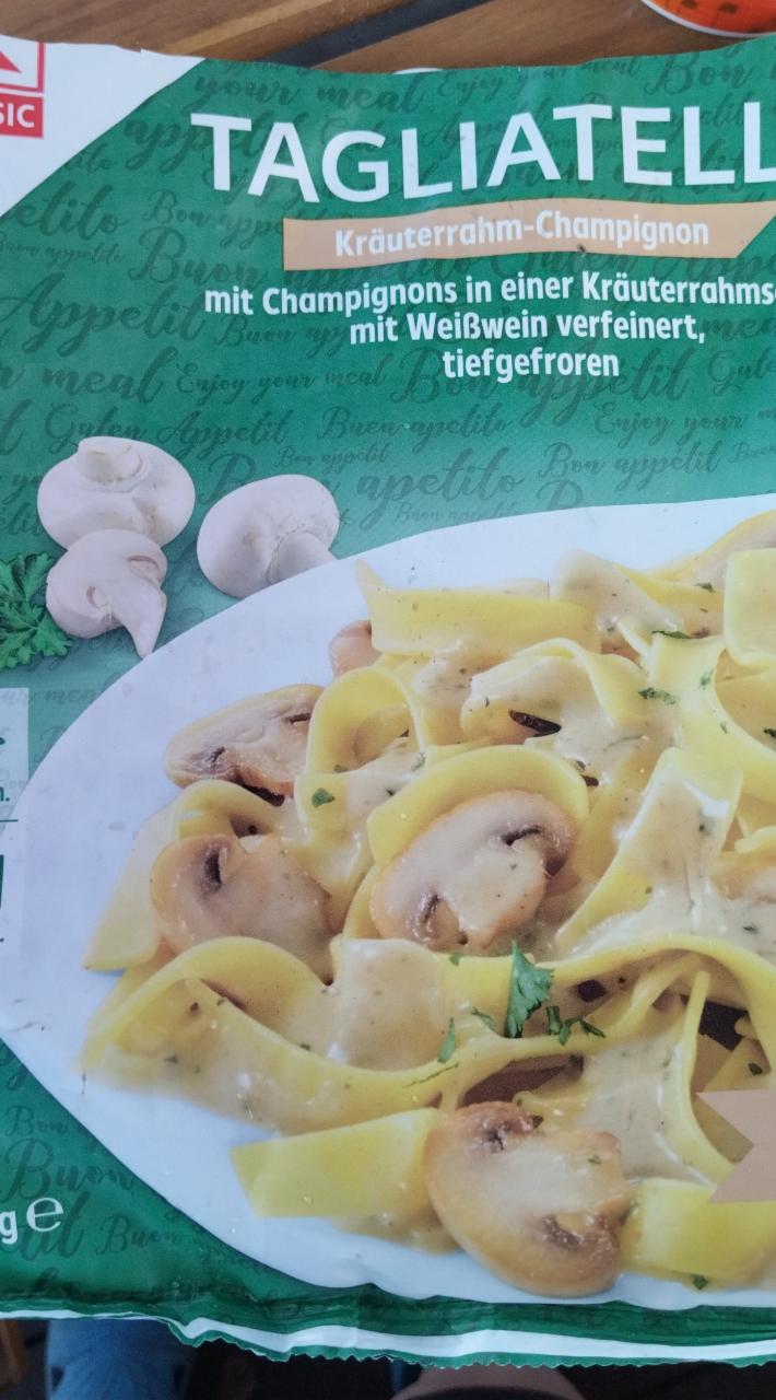 Fotografie - Tagliatelle Kräuterrahm-Champignon K-Classic