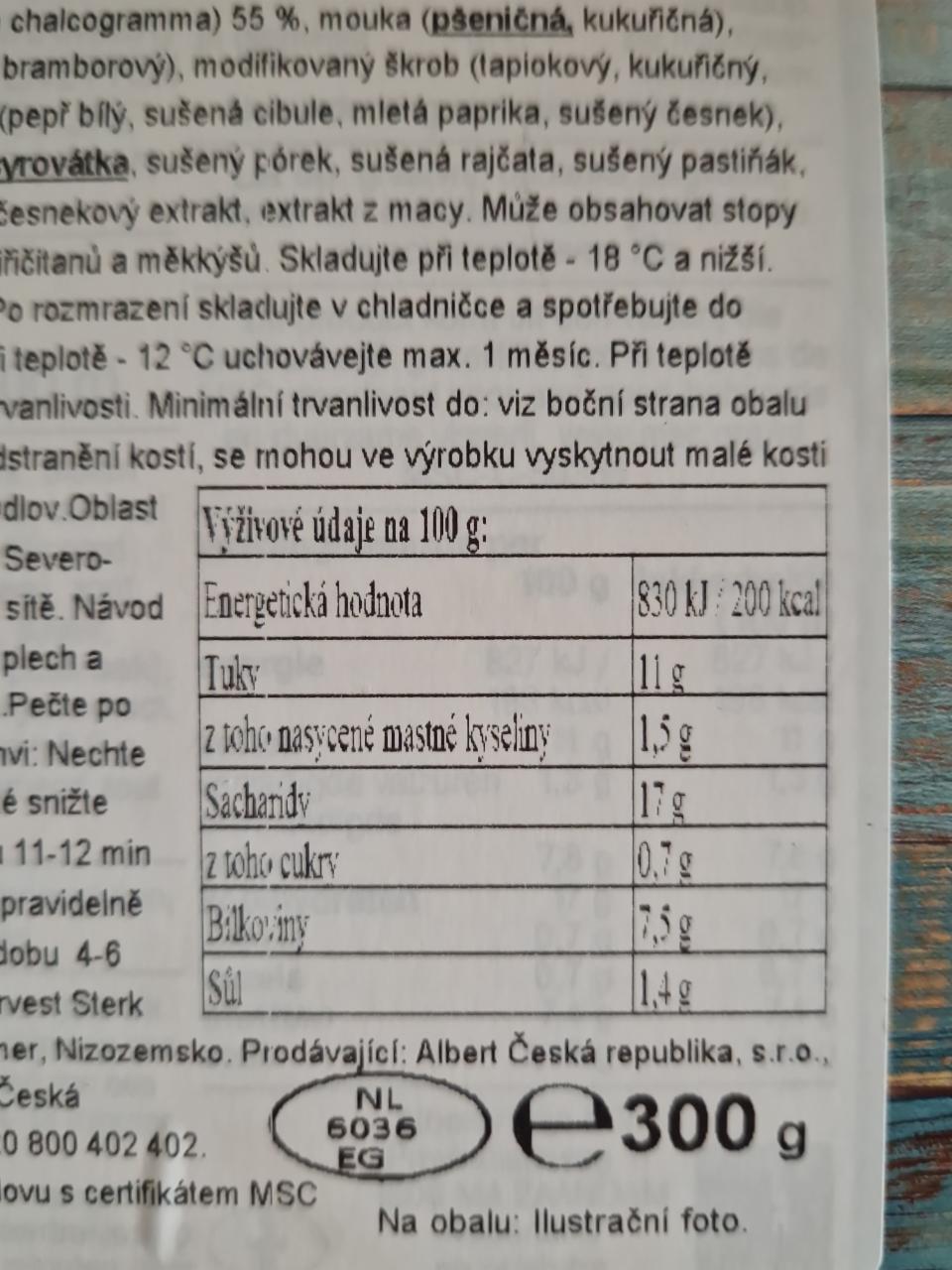 Lekker Bekjes Treska filet, obalovaná, předsmažená Albert Heijn ...