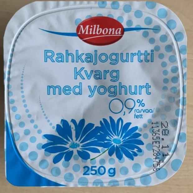 Fotografie - Rahkajogurtti kvarg med yoghurt 0,9% Milbona