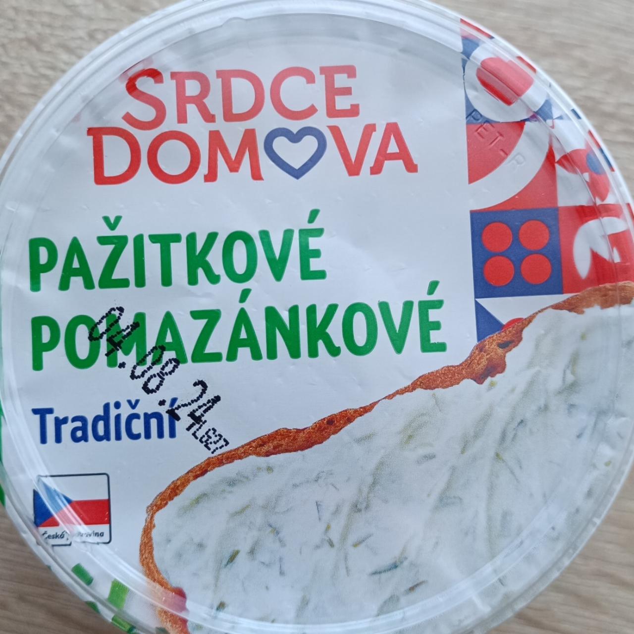 Fotografie - Pažitkové pomazánkové tradiční Srdce domova