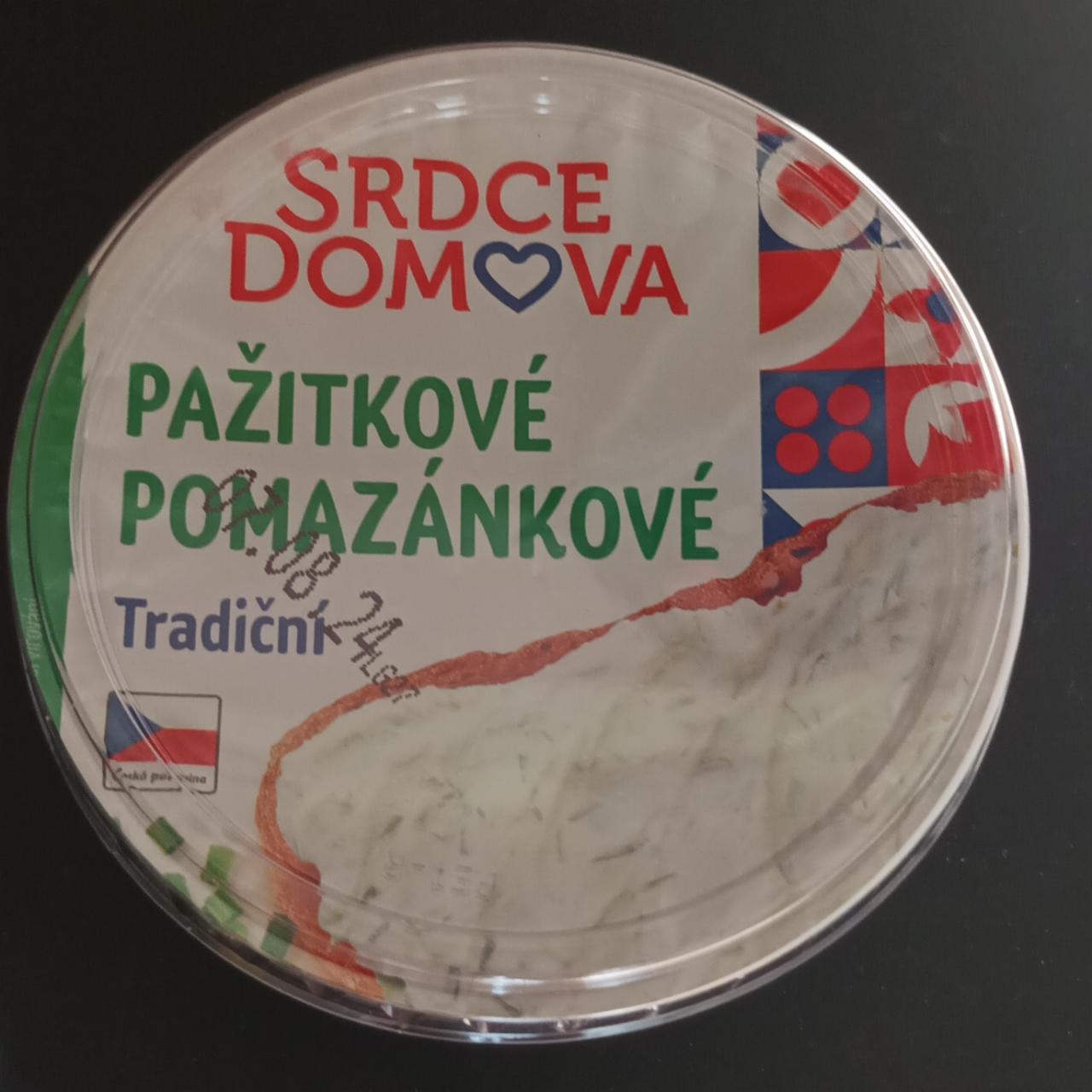 Fotografie - Pažitkové pomazánkové tradiční Srdce domova