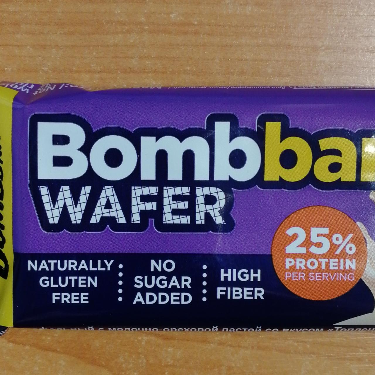 Fotografie - Wafer baked milk Bombbar