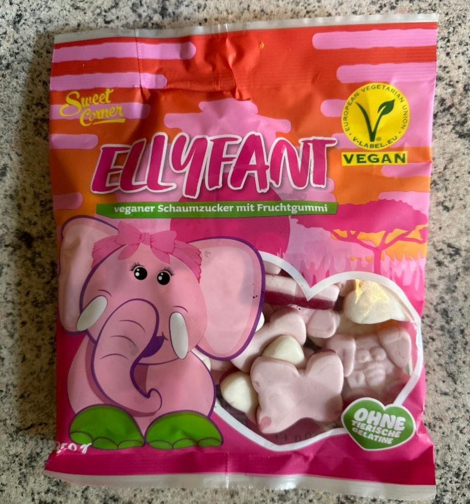 Fotografie - Ellyfant veganer schaumzucker mit fruchtgummi Sweet Corner