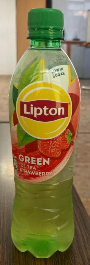 Fotografie - Green ice tea strawberry Lipton