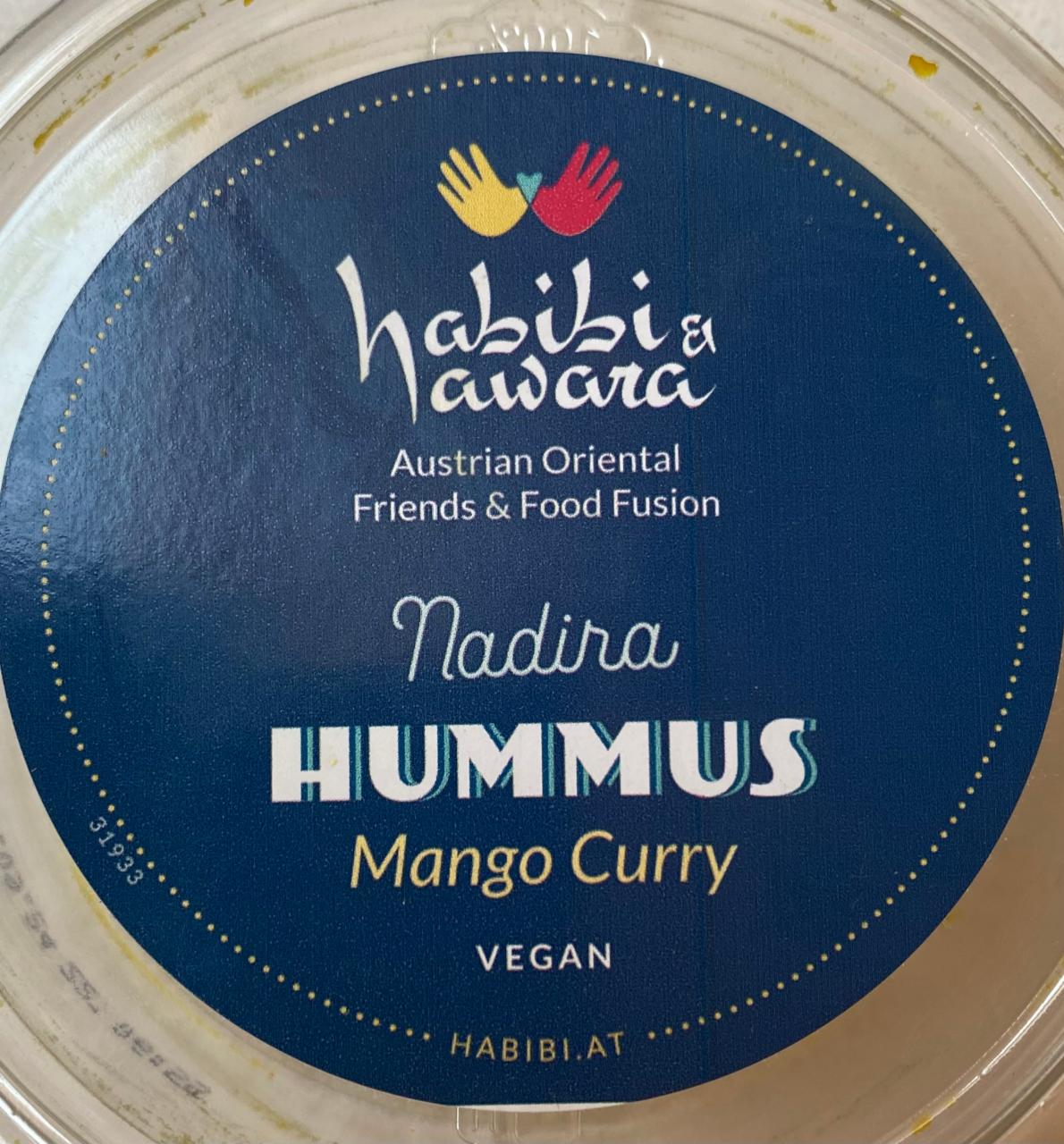 Fotografie - Nadira hummus mango curry Habibi & hawara