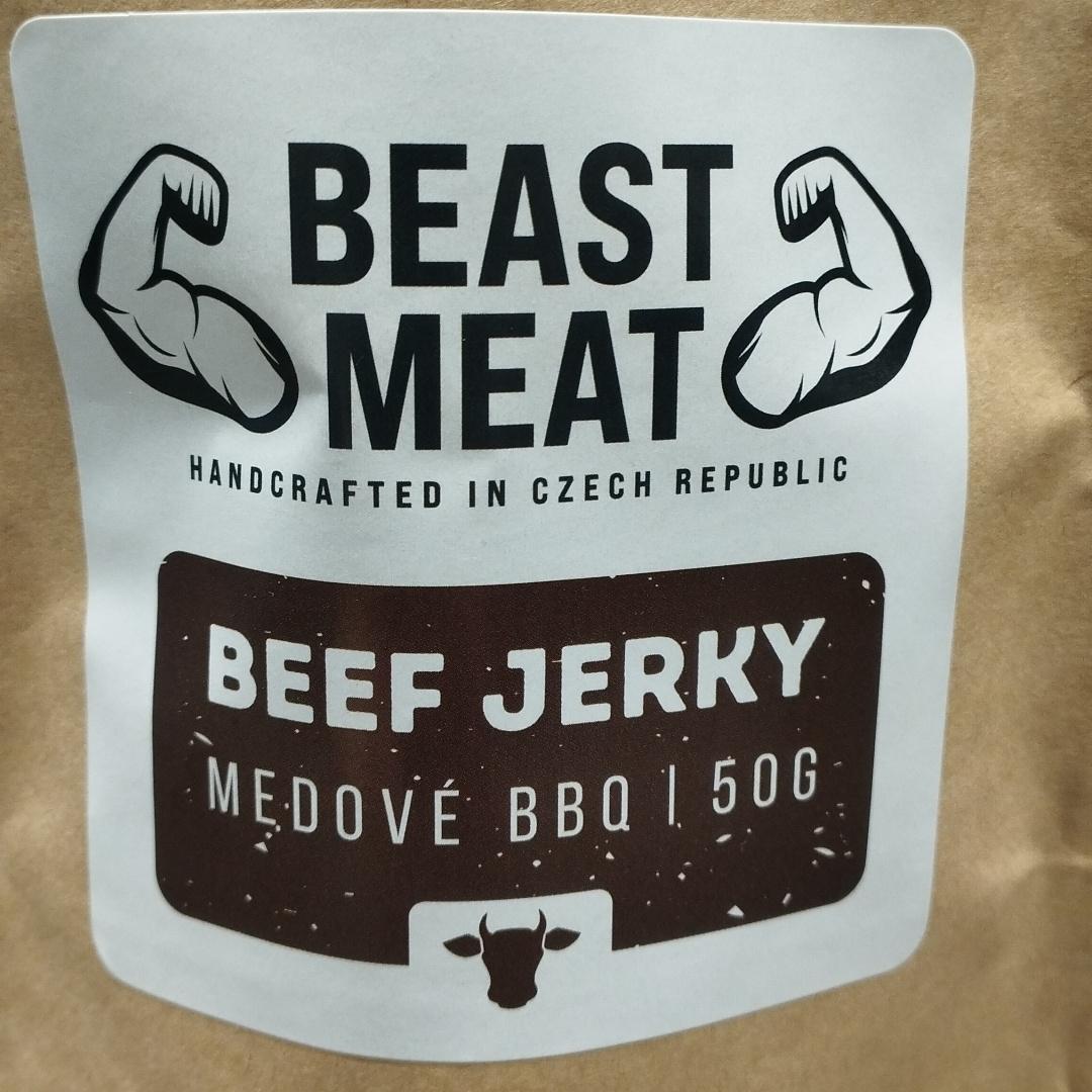 Fotografie - Beef jerky medové BBQ Beast Meat