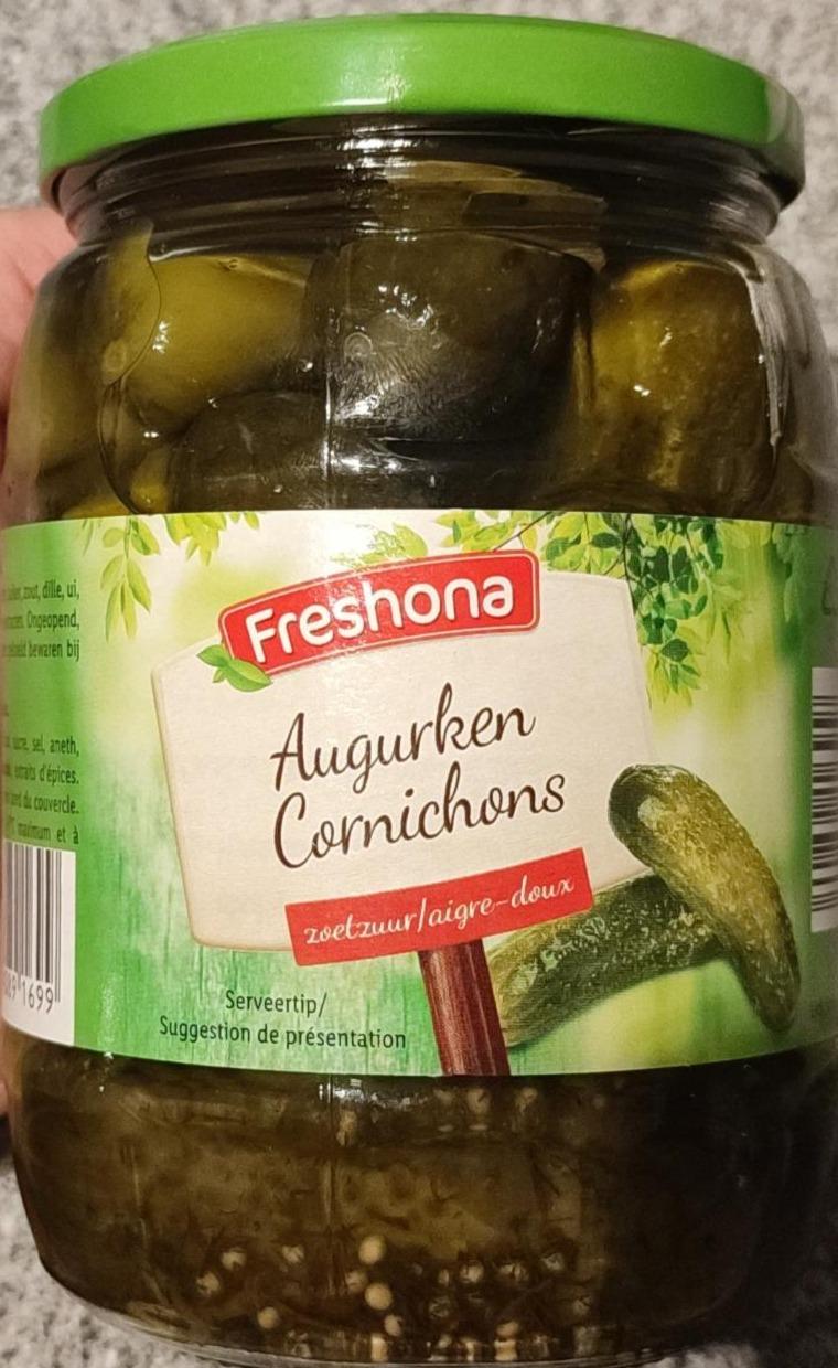 Fotografie - Pickled Cornichons Freshona