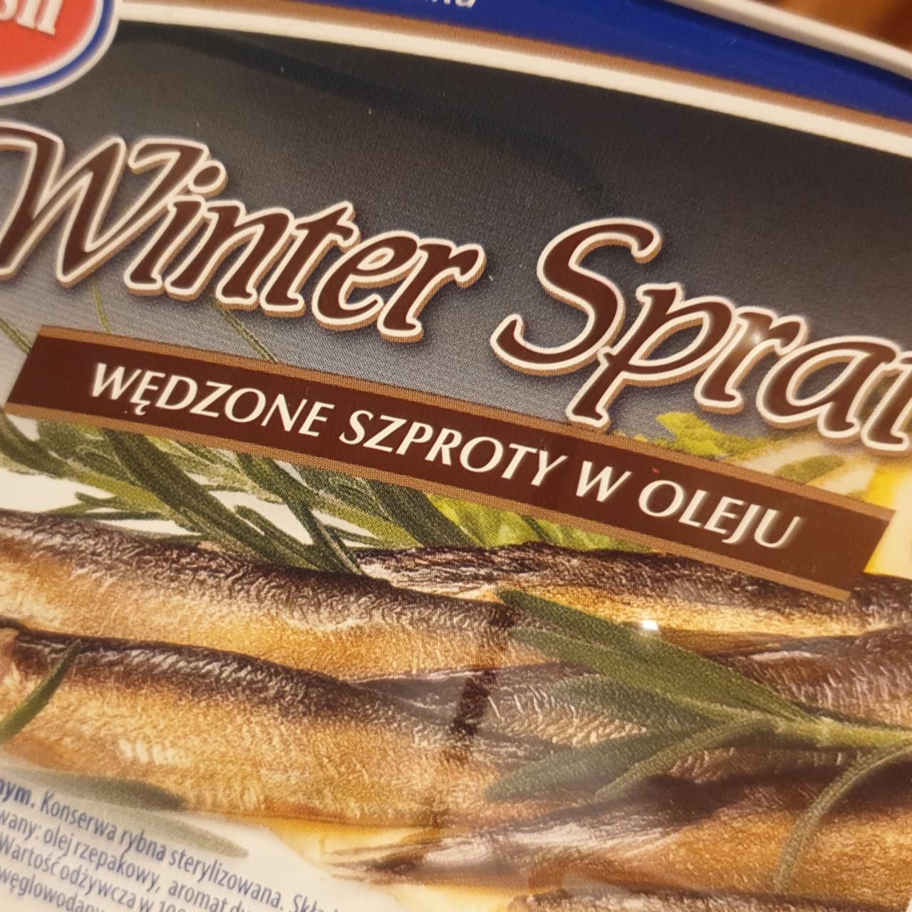 Fotografie - Winter sprats wedzone szproty w oleju Evrafish