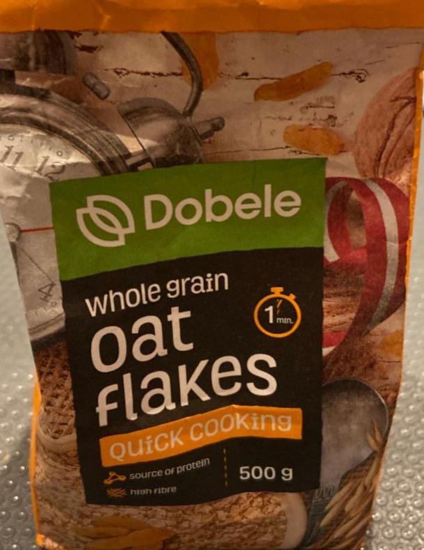 Fotografie - Whole grain oat flakes Dobele