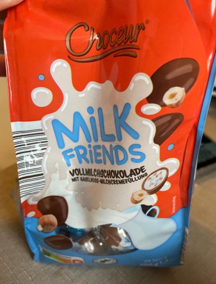 Fotografie - Milk friends vollmilchschokolade Choceur