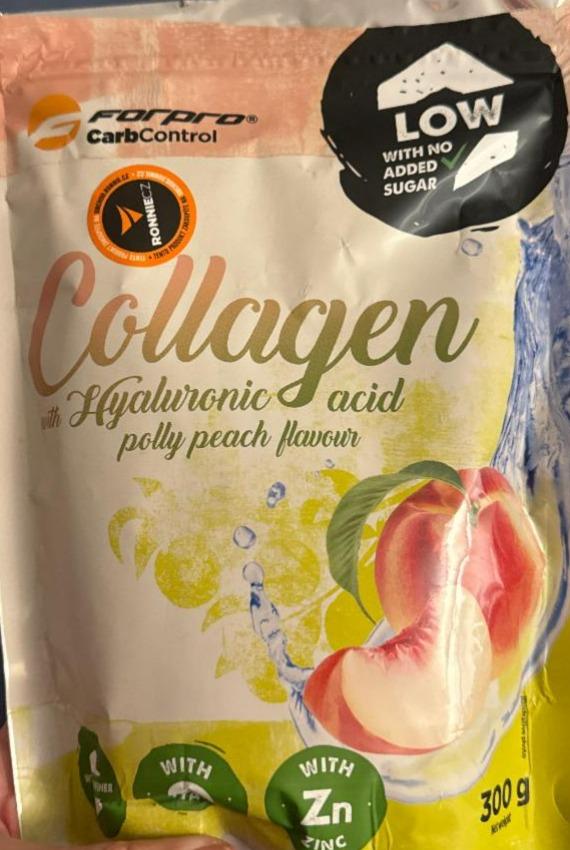 Fotografie - Collagen polly peach flavour Forpro