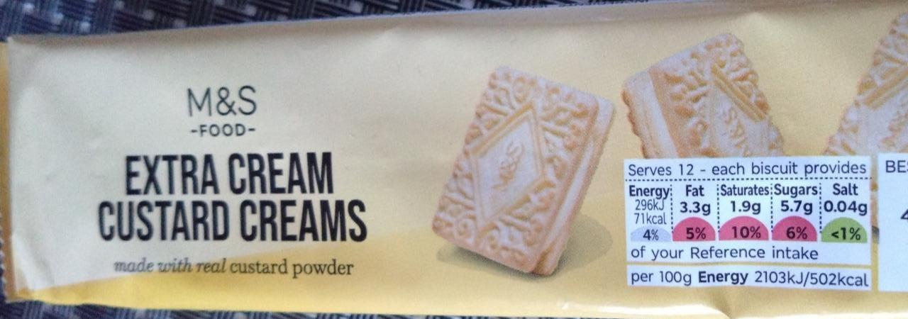 Fotografie - Extra cream custard creams M&S Food