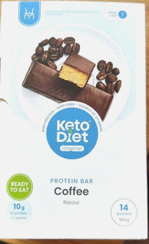 Fotografie - Protein bar coffee flavour KetoDiet