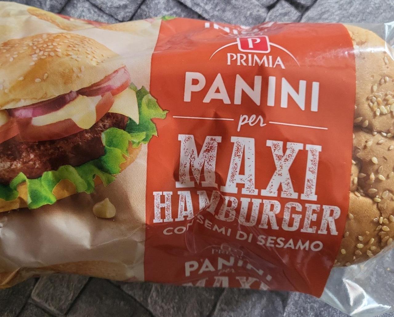 Fotografie - Panini per maxi hamburger con semi di sesamo Primia