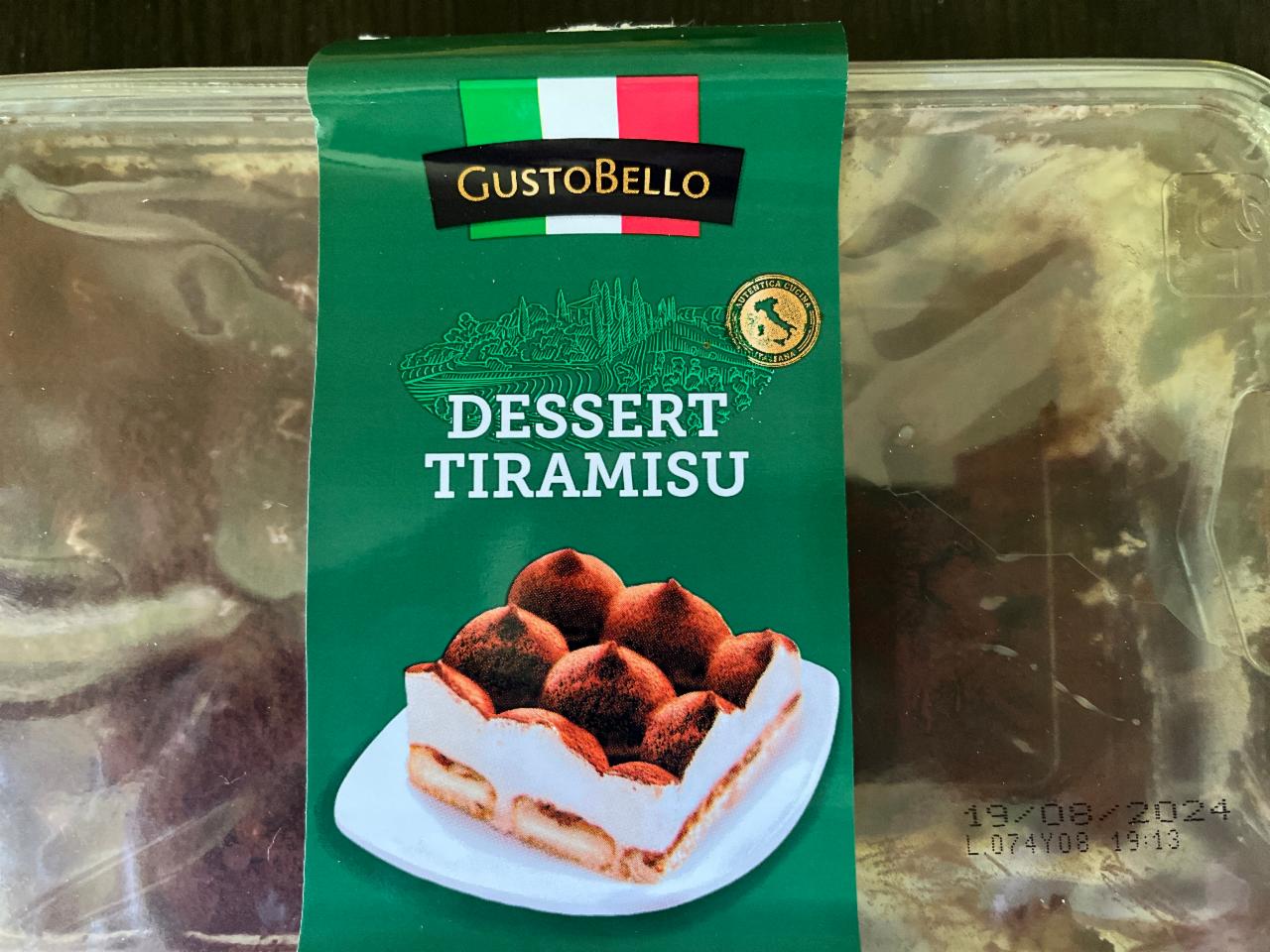 Fotografie - Dessert tiramisu GustoBello
