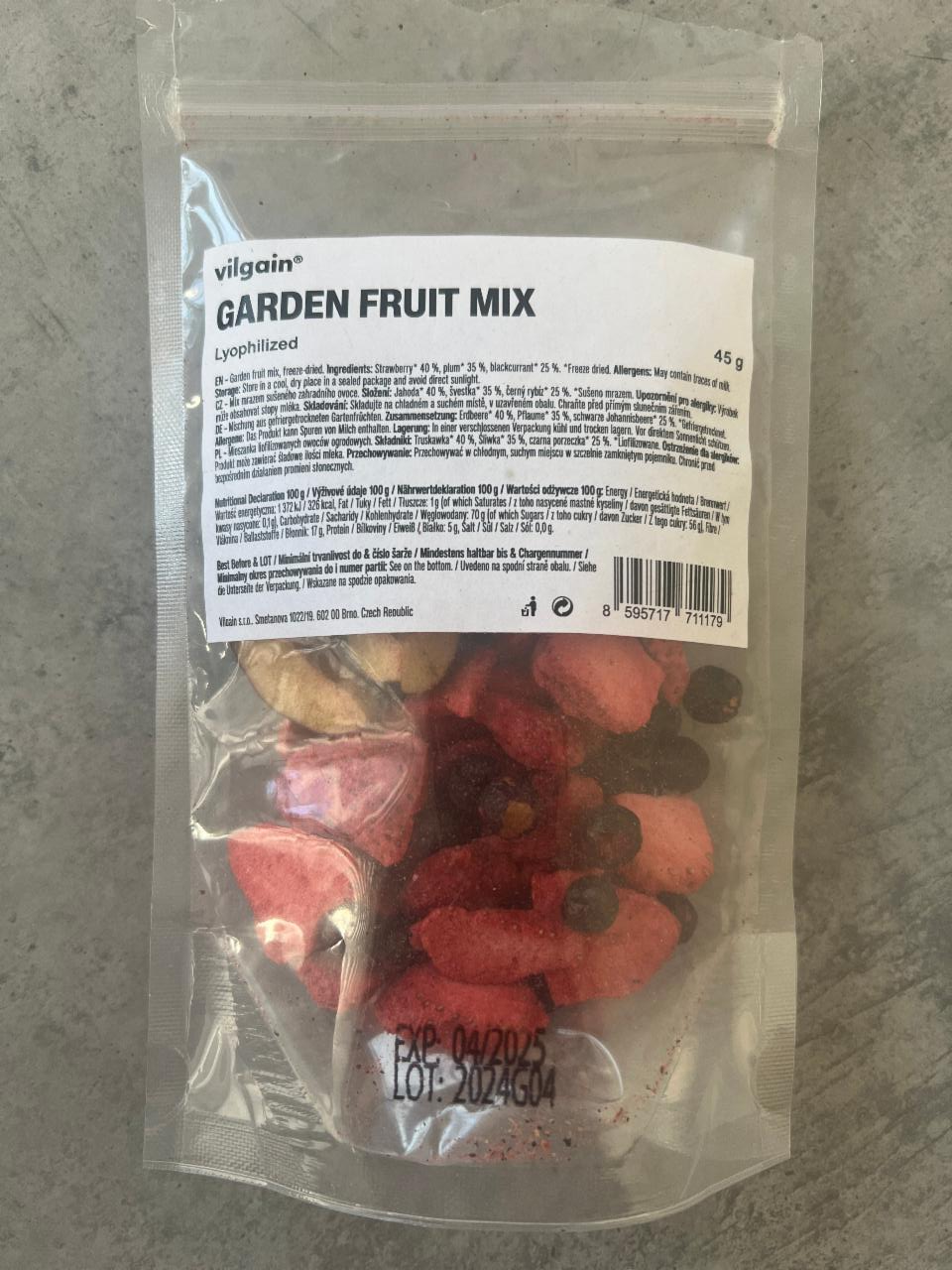 Fotografie - Garden fruit mix Vilgain