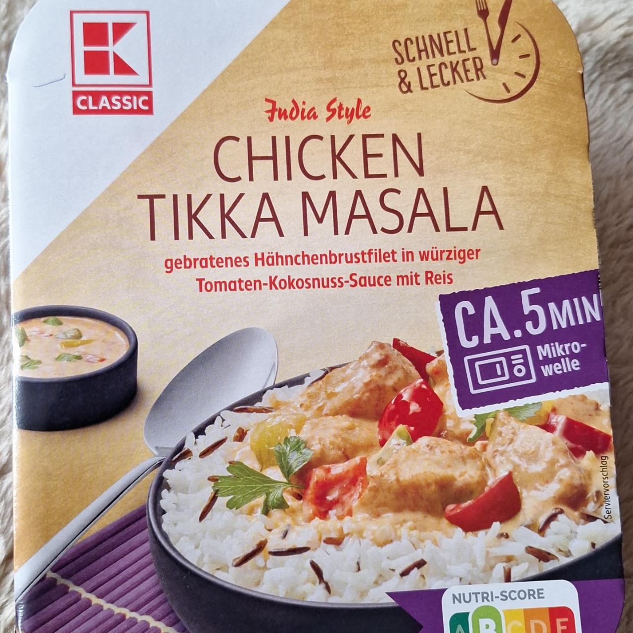 Fotografie - Chicken tikka masala K-Classic