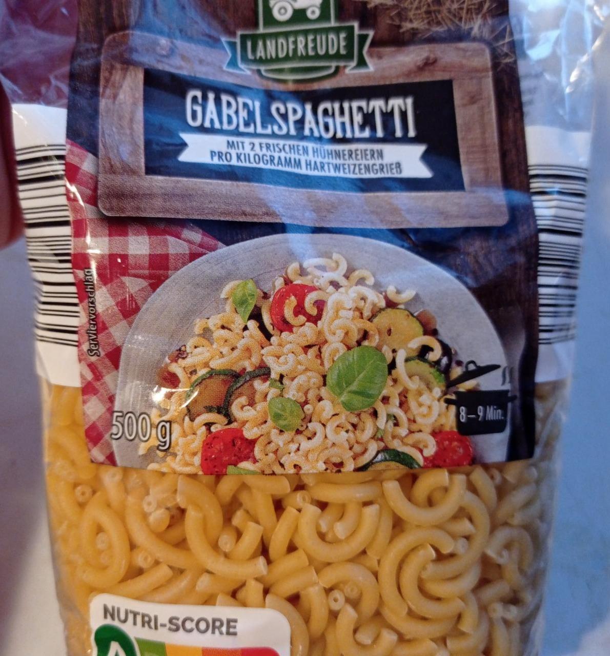 Fotografie - Gabelspaghetti Landfreude