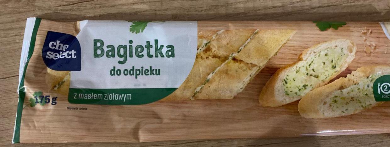 Fotografie - Bagietka do odpieku z masłem ziołowym Chef Select