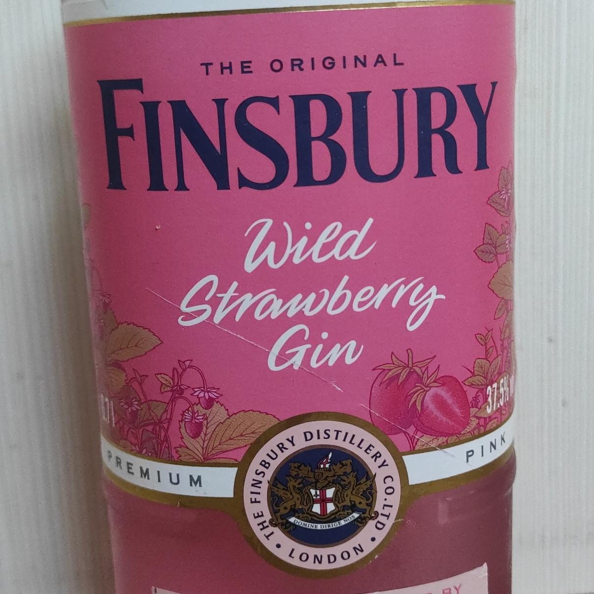 Fotografie - Wild strawberry gin Finsbury