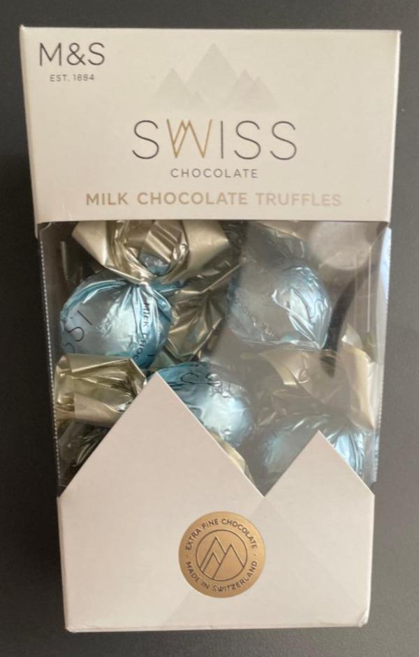 Fotografie - Swiss Milk Chocolate Truffles M&S
