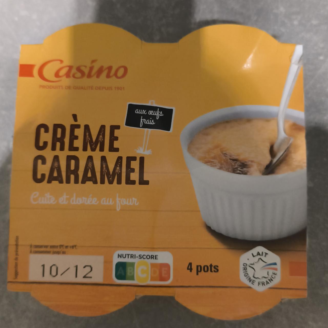 Fotografie - Crème caramel Casino