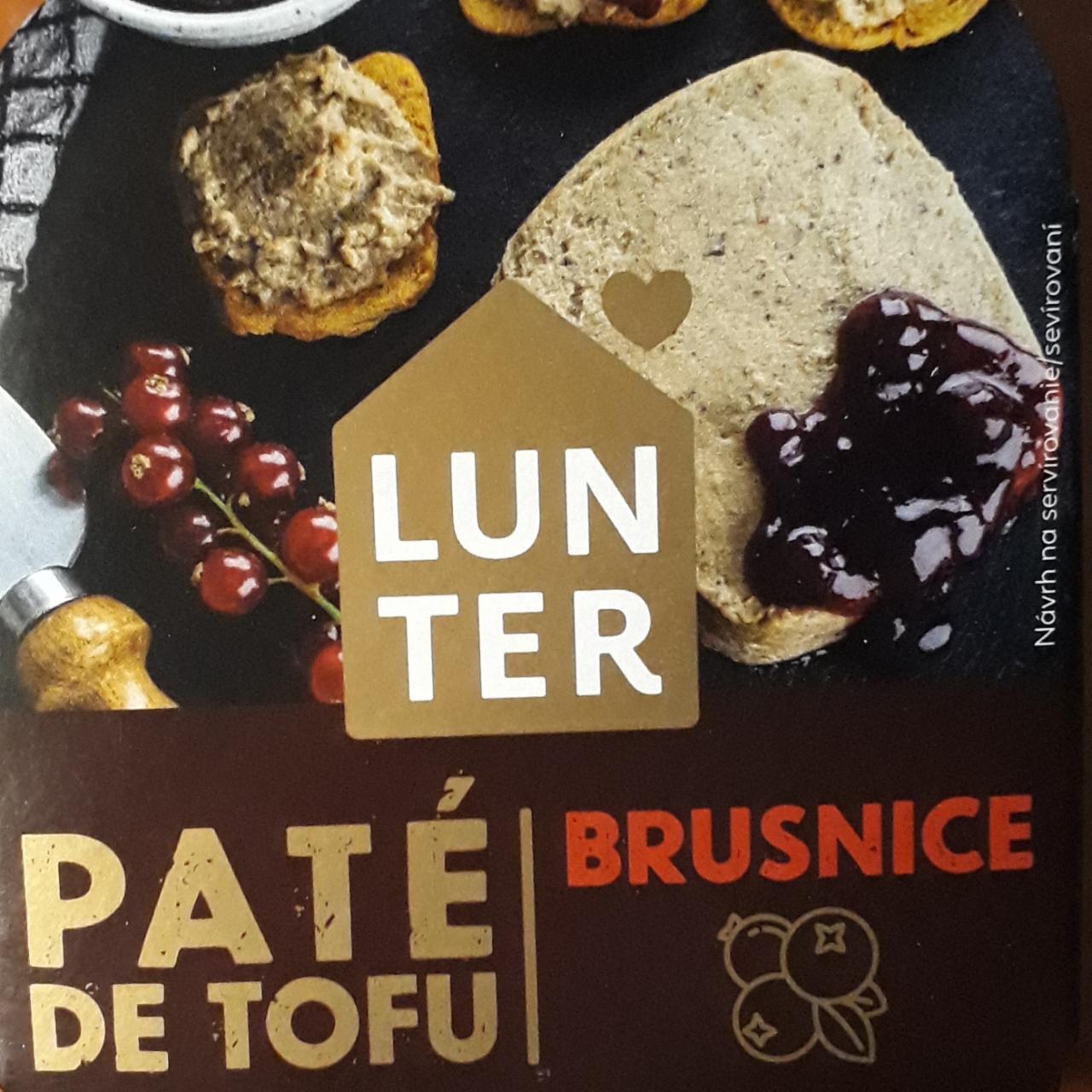 Fotografie - Paté de tofu brusnice Lunter