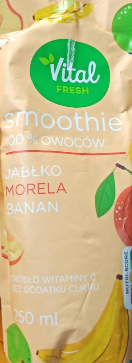 Fotografie - Smoothie jabłko morela banan Vital fresh