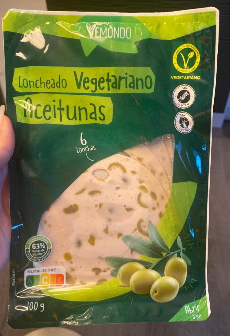 Fotografie - Loncheado vegetariano aceitunas Vemondo