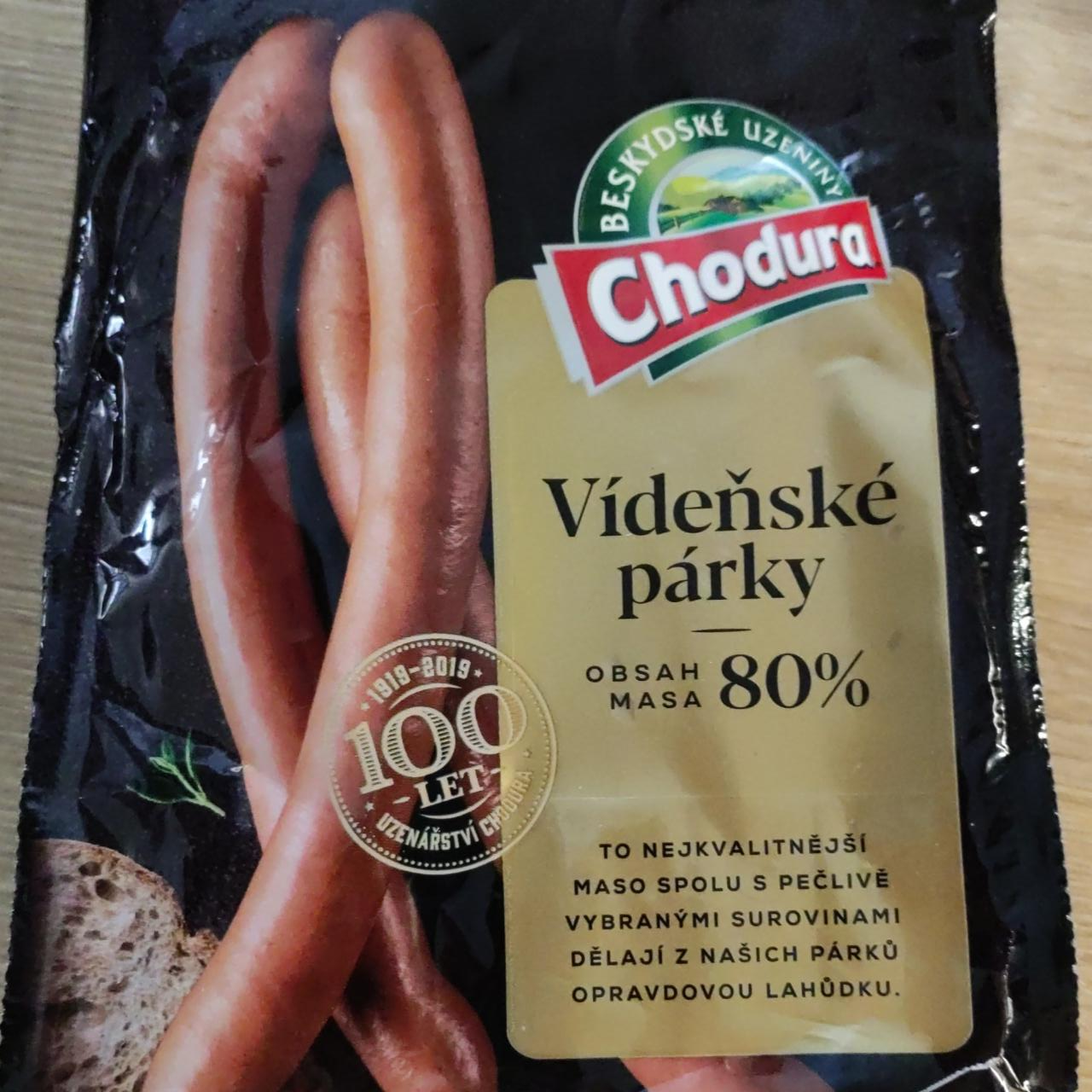 Fotografie - Vídeňské párky 80% Chodura