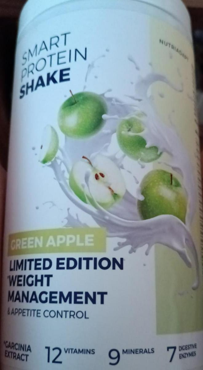 Fotografie - Smart protein shake green apple Nutriadapt