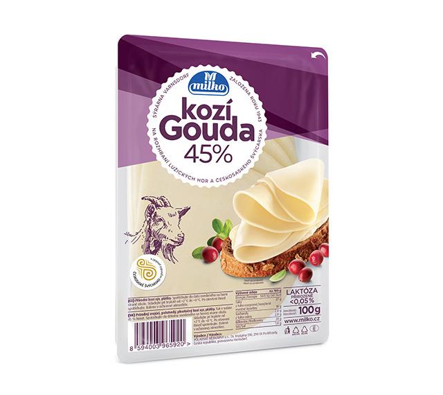 Fotografie - Kozí gouda 45% Milko