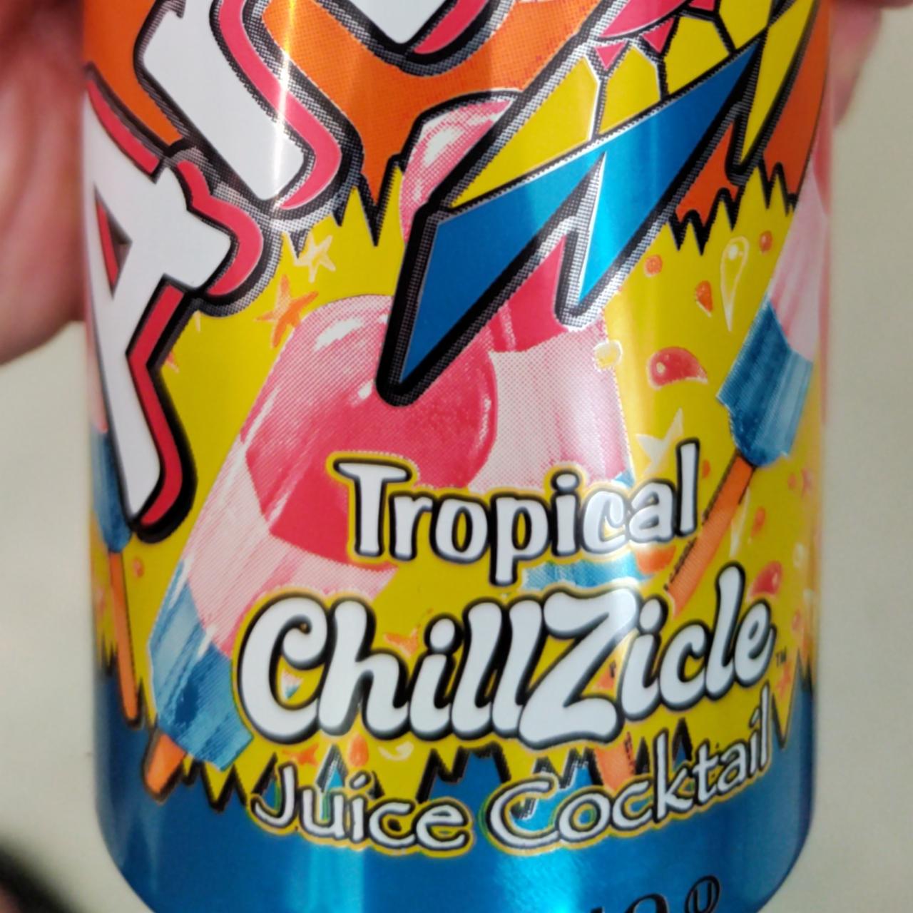 Fotografie - Tropical chillzicle juice cocktail Arizona