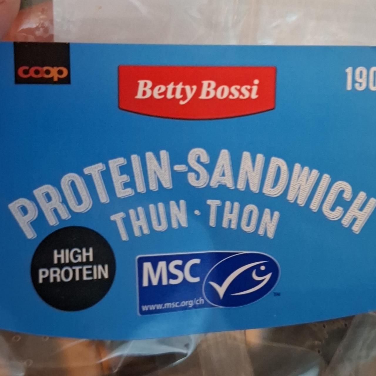 Fotografie - Protein-sandwich thun thon high protein Betty Bossi