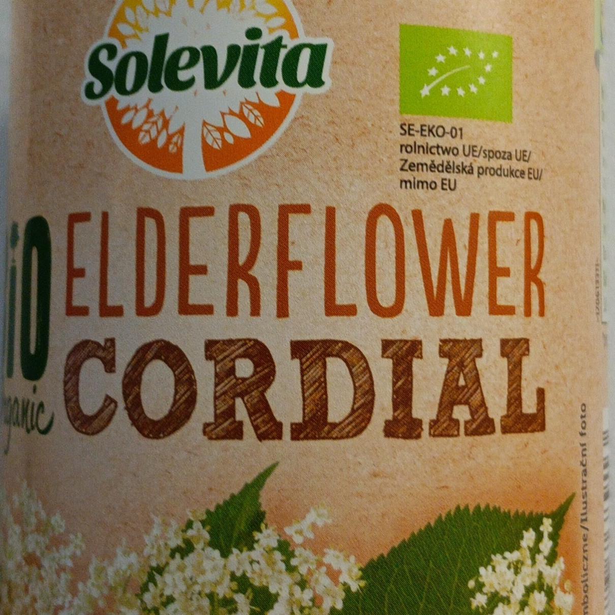 Fotografie - Bio organic elderflower cordial Solevita