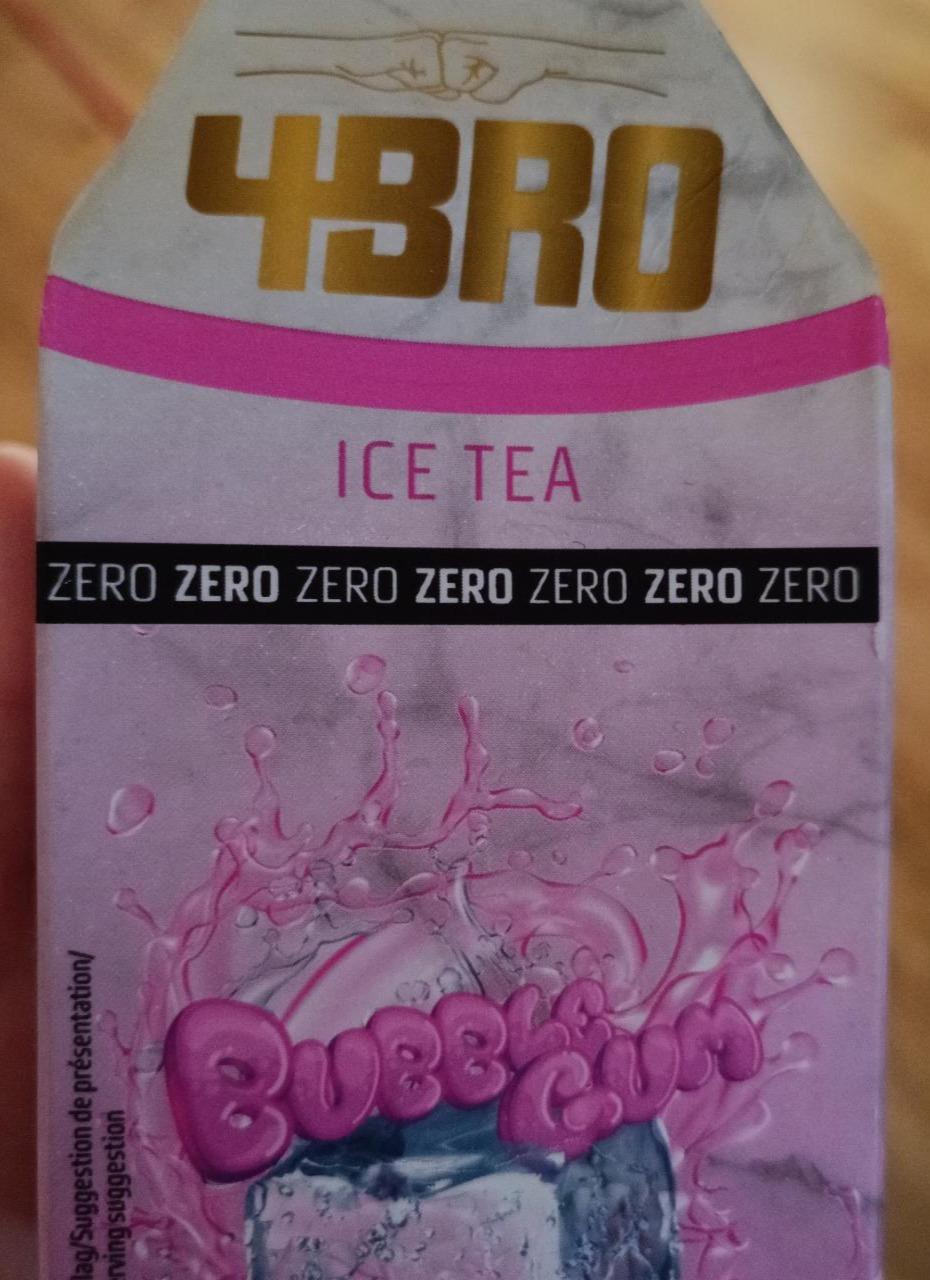 Fotografie - Ice tea bubble gum zero 4BRO