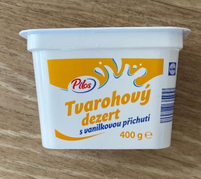 Fotografie - tvarohový dezert vanilka 6.5 % tuku Pilos