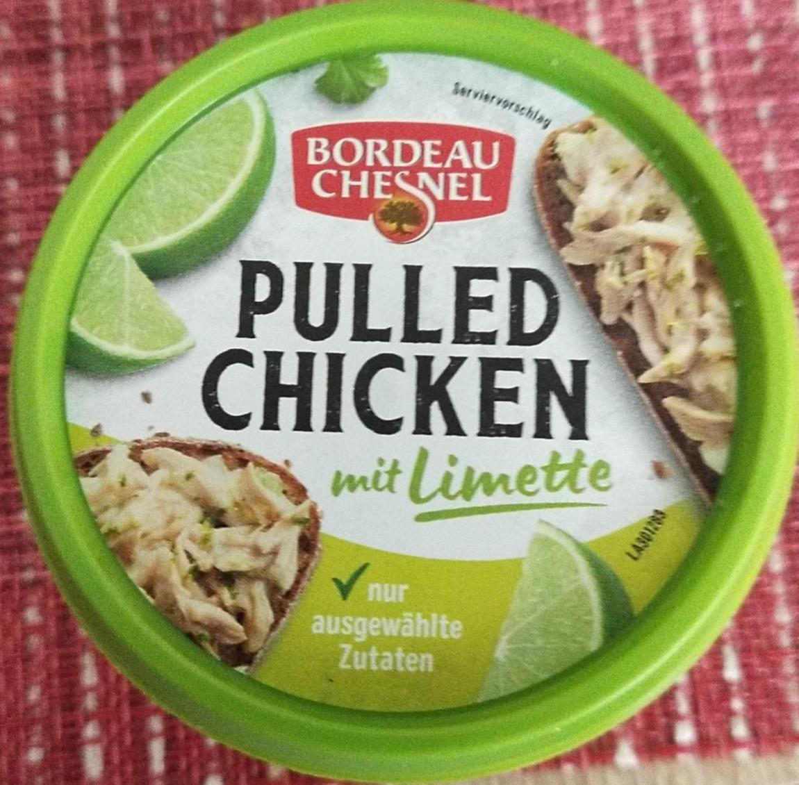 Fotografie - Pulled chicken mit limette Bordeau Chesnel