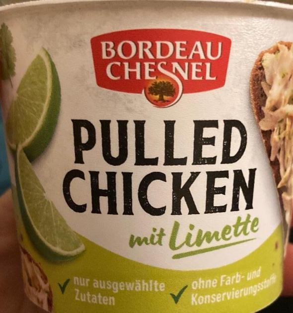 Fotografie - Pulled chicken mit limette Bordeau Chesnel