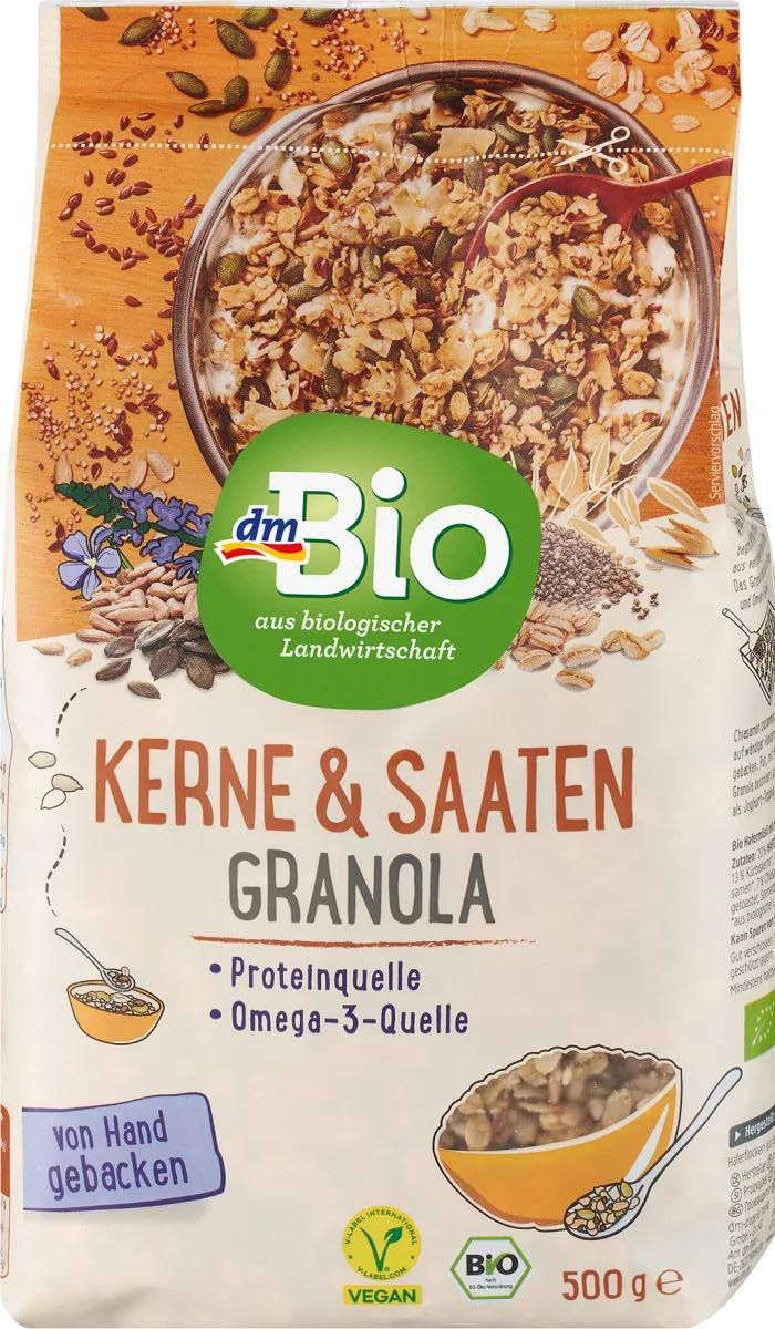 Fotografie - Kerne & saaten granola dmBio