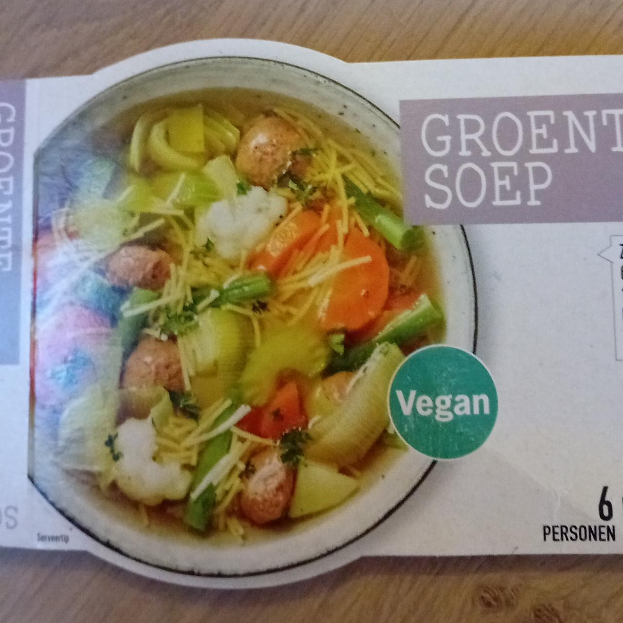 Fotografie - Groente soep vegan AH