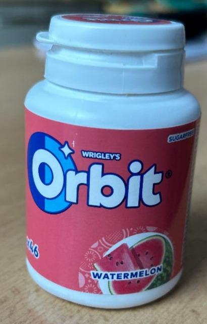 Fotografie - Orbit Watermelon bez cukru dražé