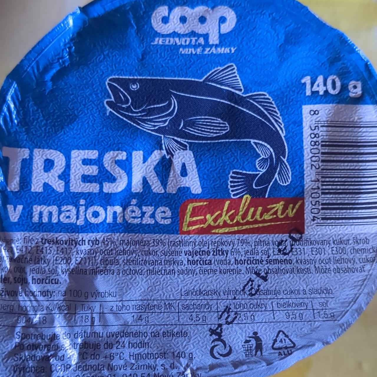 Fotografie - Treska v majonéze exkluziv Coop