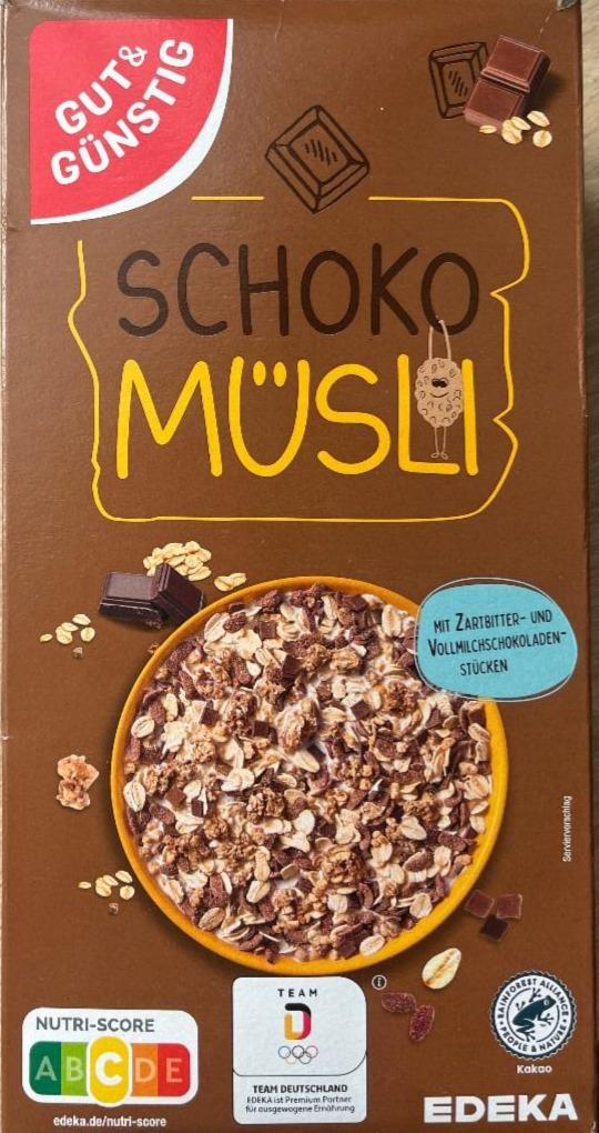 Fotografie - Schoko müsli Gut & Gunsting