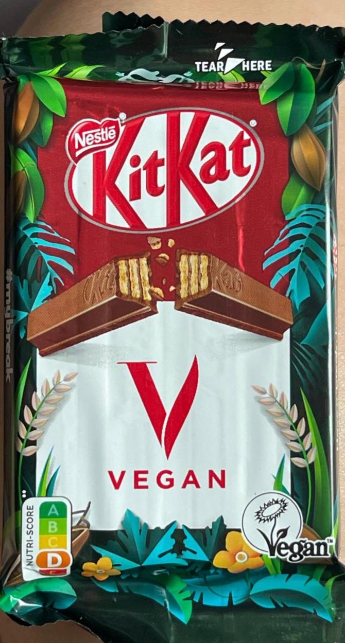 Fotografie - KitKat Vegan Nestlé